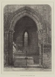 The Grave of Scott in Dryburgh Abbey